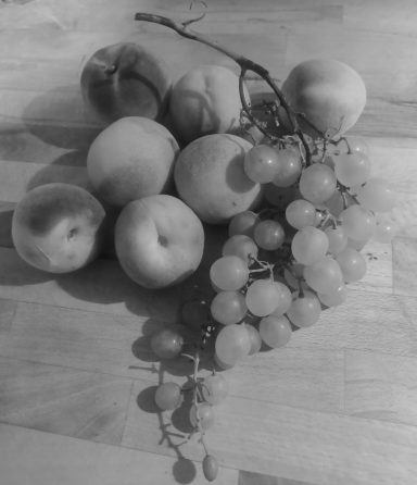 pfirsich & trauben